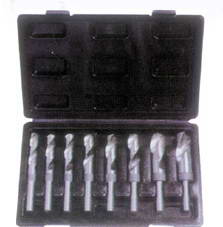 8pcs 1/2" Shank Twist Drill Set