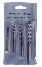 4pcs Masonry Drill Set