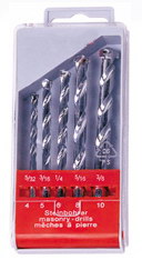 5pcs Masonry Drill Set