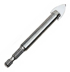 Glass & Tile Drill Bit - hex shank